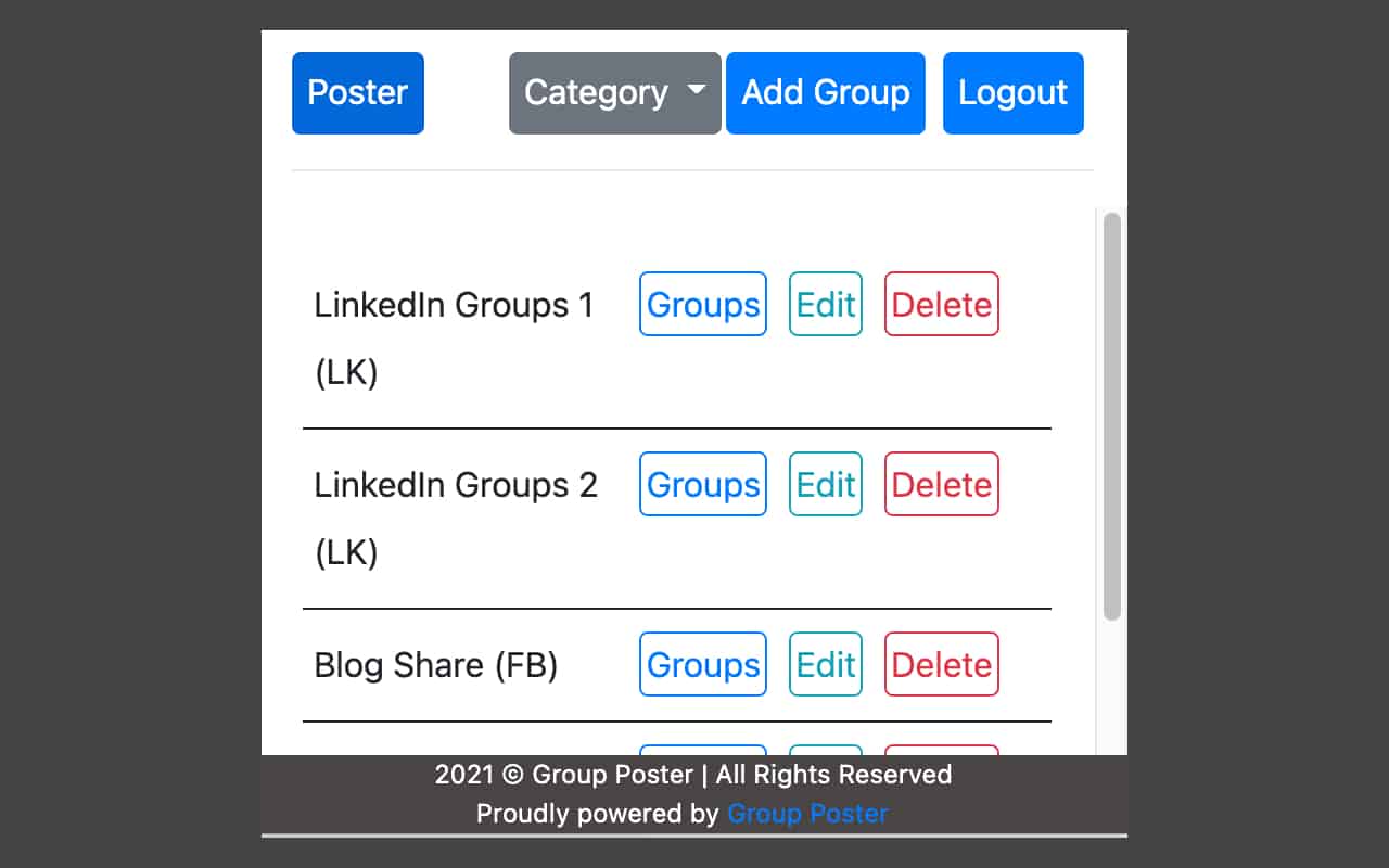 Facebook and LinkedIn Groups Automation