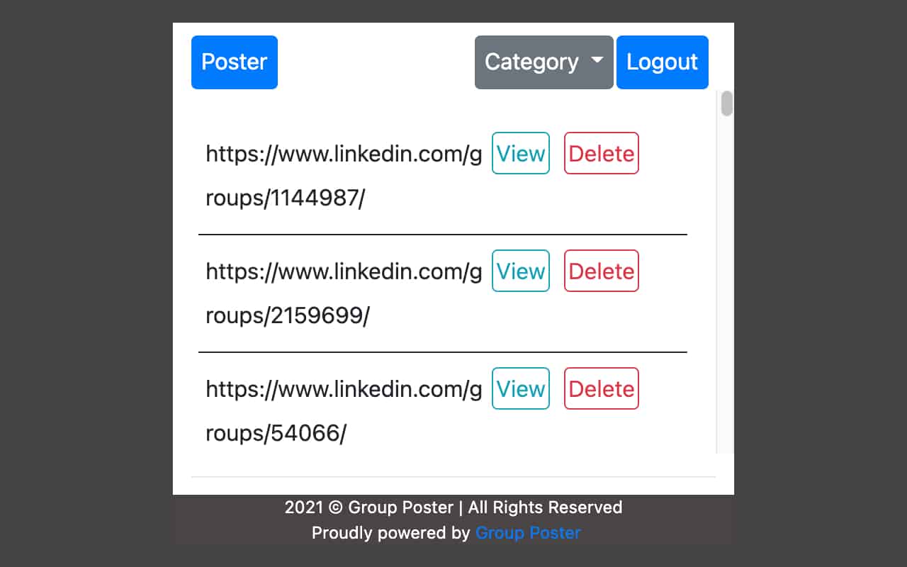 Automatically Posts on LinkedIn Groups